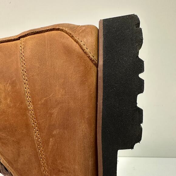 WORN TWICE Quoddy Telos Chukka Capetown Trail Brown Handsewn Made in USA 11.5 - Picture 12 of 13